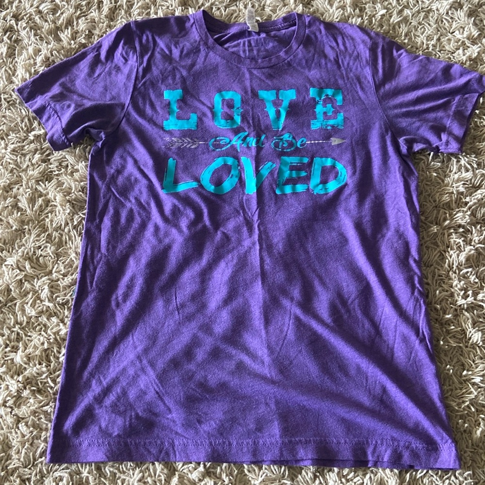 LOVE and be LOVED t-shirt, medium